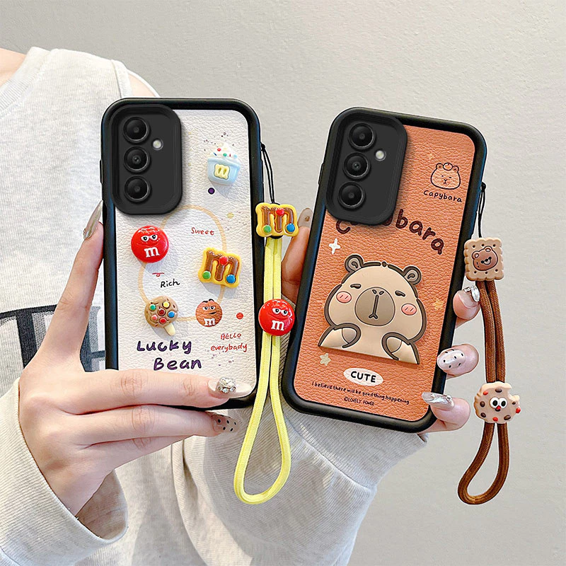 Ốp lưng Samsung A14 Ốp lưng Samsung A15 Ốp Samsung A16, Silicon mềm và Ốp điện thoại họa tiết hoạt h