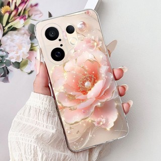 Dành Cho Vivo S30 Pro Mini V2465A Mới Thanh Lịch Họa Tiết Mèo Vỏ Vivo S30Pro Mini 5G Silicon Mềm TPU Vỏ Điện Thoại