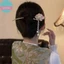 Sund Sel Hanfu Đũa Tóc Mũ Nón Hình Chữ U Ngọc Trai - Phụ Kiện Tóc Phong Cách Trung Hoa