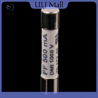 Cầu chì ULJ 1Pc FF 0.5A 500mA 1000V dmi cho đồng hồ vạn năng F15B F17B F18B 6.3x32mm.
