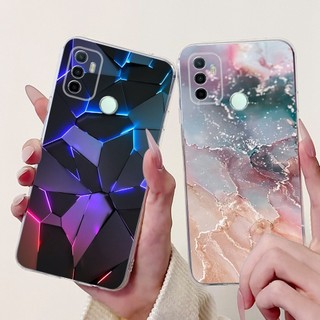 Dành Cho OPPO A53 2020 Ốp Lưng CPH2127 CPH2131 Vỏ Bướm Thời Trang Silicon Mềm Trong Suốt Ốp Lưng Điện Thoại Cho OPPO A33 2020 A53s 4G Ốp Lưng