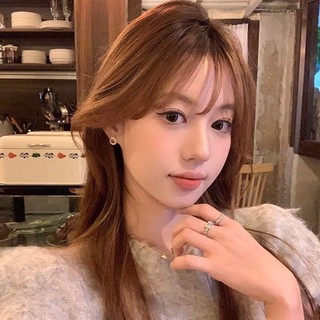 Bông tai chữ H trắng đính kim cương nữ, nhỏ đa năng, phong cách Hàn Quốc, thời trang nhẹ nhàng, phụ kiện đi lại hàng ngày