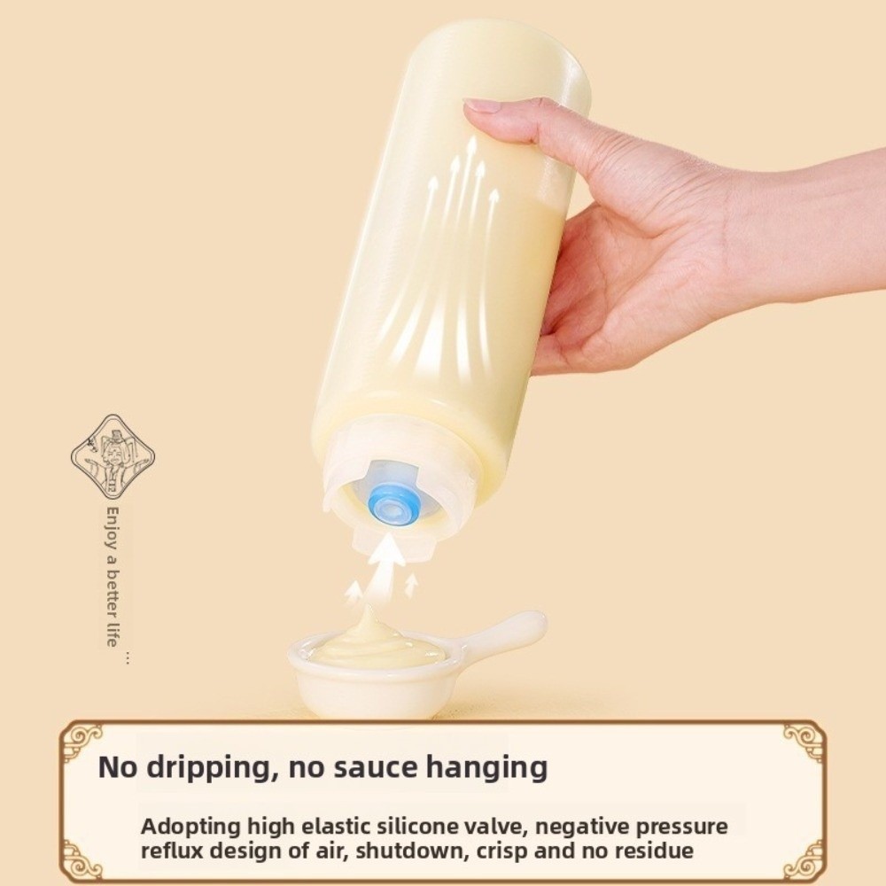 Bình đựng nước sốt ép SUNKISSD, Chai ép công suất lớn bằng nhựa, Bình đựng Salad 360 / 700 / 1000ml Nồi dã ngoại