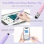 Exhila Double End Styluses Pen cho màn hình có thể chạm vào Độ nhạy cảm bằng silicon Tạo kiểu vẽ Bút cho điện thoại thông minh
