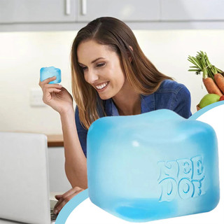 NeeDoh Nice Cube -Sensory Squeeze Toy with Super Solid Squish