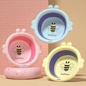 Chậu rửa mặt gấp gọn cho bé hình chú Ong kích thước 31x33cm
