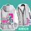 SY3 Genshin Impact Kinich Vẽ Tay anime Dây Kéo Áo Khoác Áo Unisex Top YS3