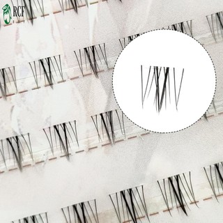 Lông mi phân đoạn dưới 4-6mm Dải có thể tái sử dụng tự nhiên Hàng mi lý tưởng cho các bữa tiệc Cosplay và trang phục