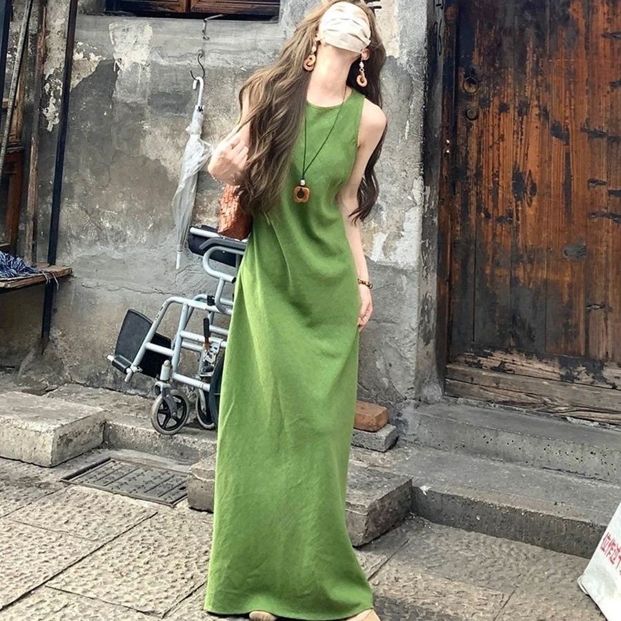 Áo vest mori phong cách siêu cổ tích màu xanh không tay, thiết kế mới cho mùa hè với chất liệu cao cấp và co giãn nhẹ.