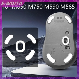 E-woitd 1 Bộ Miếng Lót Chân Chuột Miếng Lót Miếng Dán Cho Logitech M650 M750 M590 M585 Chuột Chơi Game Laptop Máy Tính Thể Thao Điện Tử Game Thủ HNVN