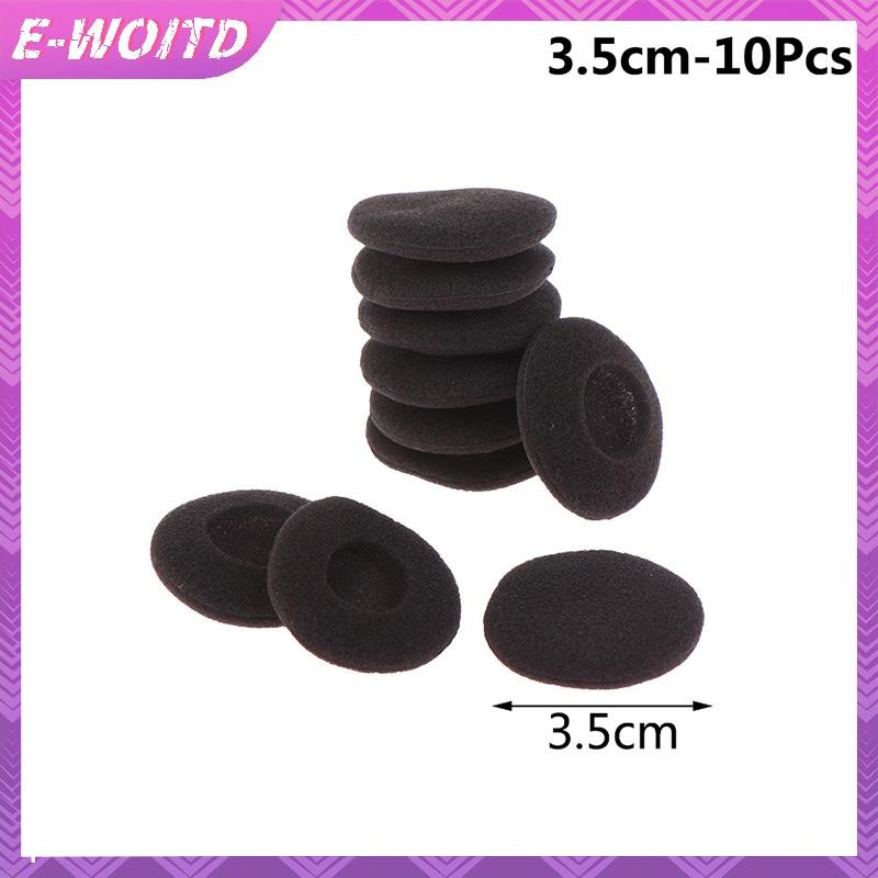 E-woitd 2/10 Miếng Đệm Tai Nghe Bọt Dày Đệm Tai 3.5 / 4.5 / 5.5 / 6cm Cho Tai Nghe Tròn HNVN