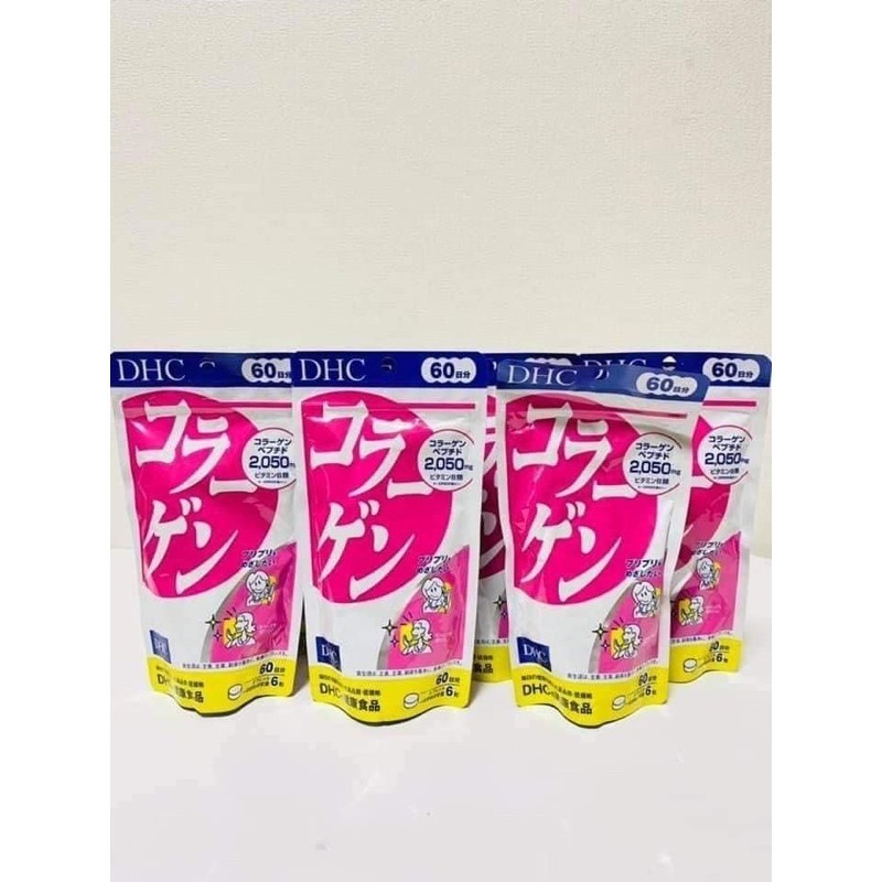 DHC Collagen gói 360 viên 60 ngày chính hãng nội địa Nhật bản giúp chống lão hóa, bổ sung collagen
