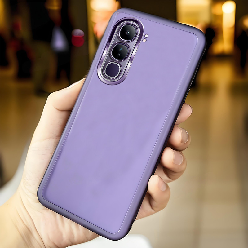 Ốp Điện Thoại Thời Trang Cho VIVO V50 lite 5G 4G Vỏ Điện Thoại Bảo Vệ Ống Kính Máy Ảnh Silicon Mềm Giá Đỡ Vỏ Dễ Thương