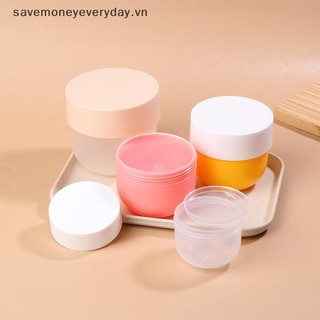 [savemoneyeveryday] 100 / 200 / 300 / 500g Chai có thể nạp lại bằng nhựa màu hồng Lọ trang điểm rỗng Mặt du lịch / Kem dưỡng da toàn thân Dầu xả mỹ phẩm [vn]
