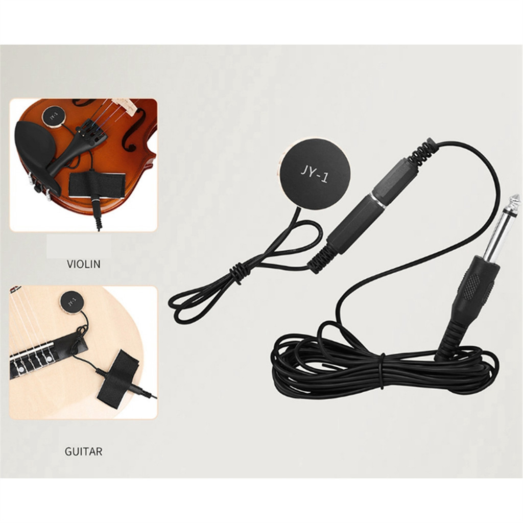 Đàn Guitar Acoustic Soundhole Pickup -1 Acoustic Guitar Pickup EQ Lỗ Âm Thanh Pickup Cho Dân Gian Đàn Guitar Cổ Điển Violin Dễ Dàng Lắp Đặt Dễ Dàng Sử Dụng