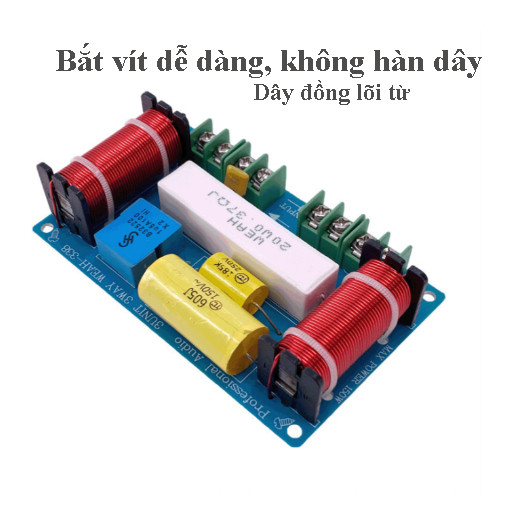 Mạch Phân Tần Loa 3 Đường Tiếng – Tách Âm Treble, Mid, Bass Rõ Ràng – Công Suất Lên Đến 250W Siêu Mạnh