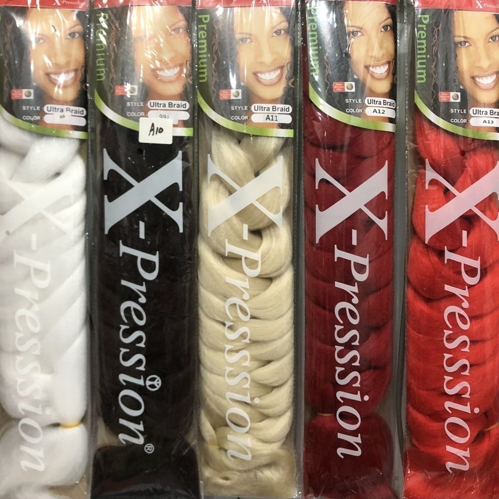 Xpression 165g Tóc bím tóc Châu Phi ❈ ❈ Xpression 165g Tóc bện Châu Phi ❈ ❈ 710
