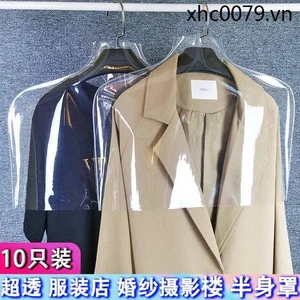 ·Túi bụi trong suốt cho cửa hàng quần áo · Quần áo trong suốt cao Vỏ chống bụi Cửa hàng quần áo Vỏ nhựa dày Vỏ bọc áo khoác Bộ đồ chống bụi Túi bảo vệ