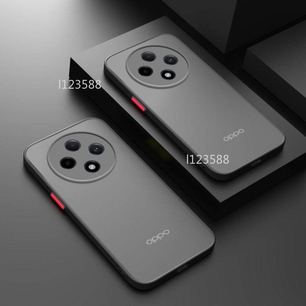 Ốp Lưng Cho OPPO Reno12 F Reno 12 F 12F Reno12F 5G 2024 Ốp Điện Thoại Mờ Trong Suốt Chống Sốc Silicon Ốp Lưng Mờ