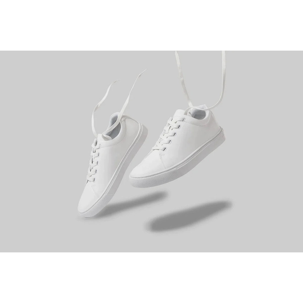 [Hàng Auth Full box] Giày thương hiệu Anh Projext Co UK Scooter All white - Trắng