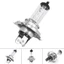 1x H4 100W 4300K Xe Xenon Gas Halogen Đèn Pha Bóng Đèn Màu Vàng