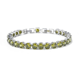 Châu Âu Mỹ ins Phong Cách Mới Vòng Tay Zircon Nhiều Màu Sắc Nữ 6mm
