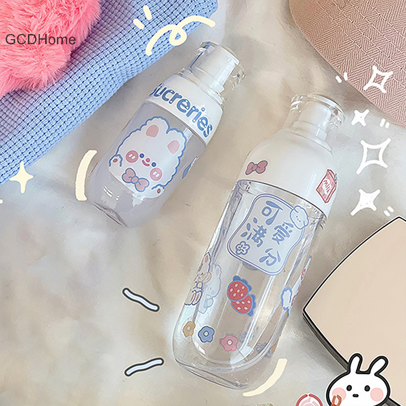 Gcdhome Đẩy Chai Di Động Lotion Du Lịch Rỗng Chai Trang Điểm Rửa Mặt Tẩy Trang Volue Cao HOT
