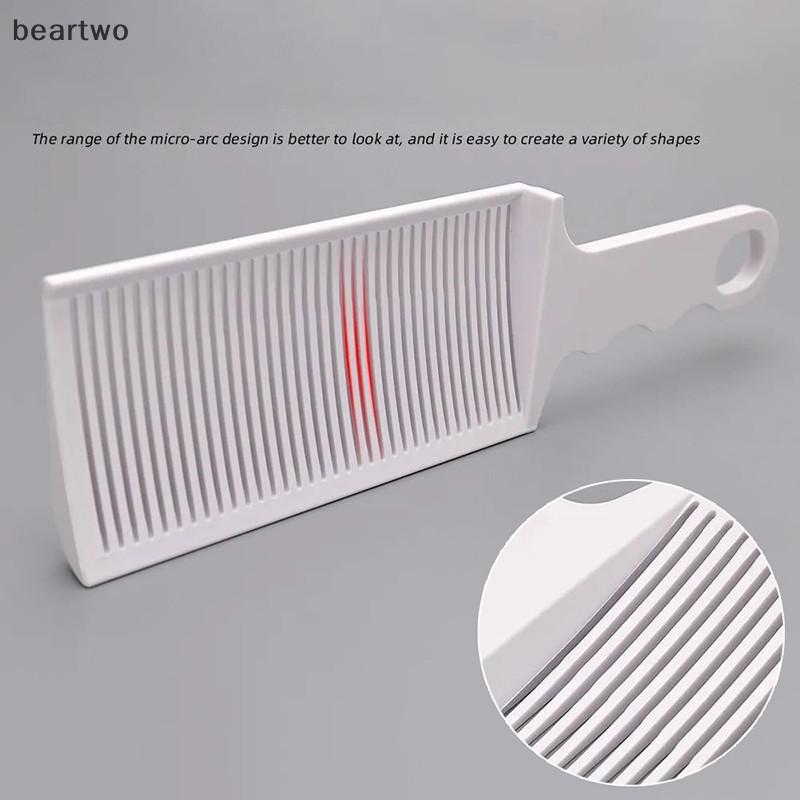 < Beartwo > Lược Phai Tóc Hỗn Hợp Flat Top Lược Cắt Tóc Cho Nam Chịu Nhiệt Phai Màu Salon Dụng Cụ Tạo Kiểu Đẹp