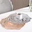 DELMER Hoa Hồng Placemats, Thảm Cách Nhiệt Có Thể Tái Sử Dụng Chống Trơn Trượt, Trang Trí Nhà Cửa Rỗng Thiết Kế Tròn Hoàn Hảo Bộ Đồ Ăn Miếng Lót Để Bàn Bảo Vệ