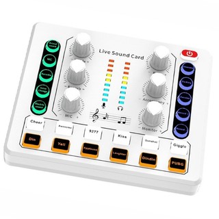 Cutep Sound Mixer Thẻ âm thanh trực tiếp Thay đổi giọng nói Thiết bị Podcast để chơi game trên điện thoại