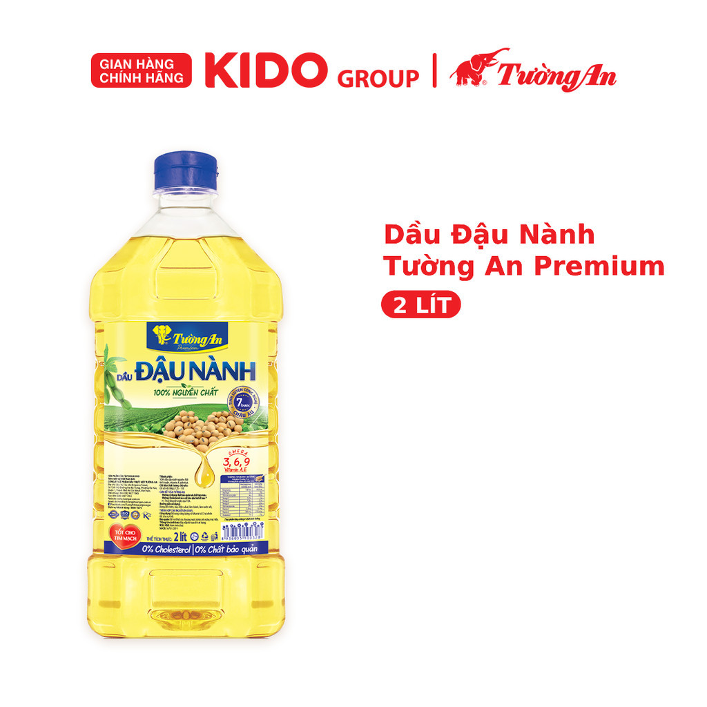 Dầu Đậu Nành Tường An Premium 2L