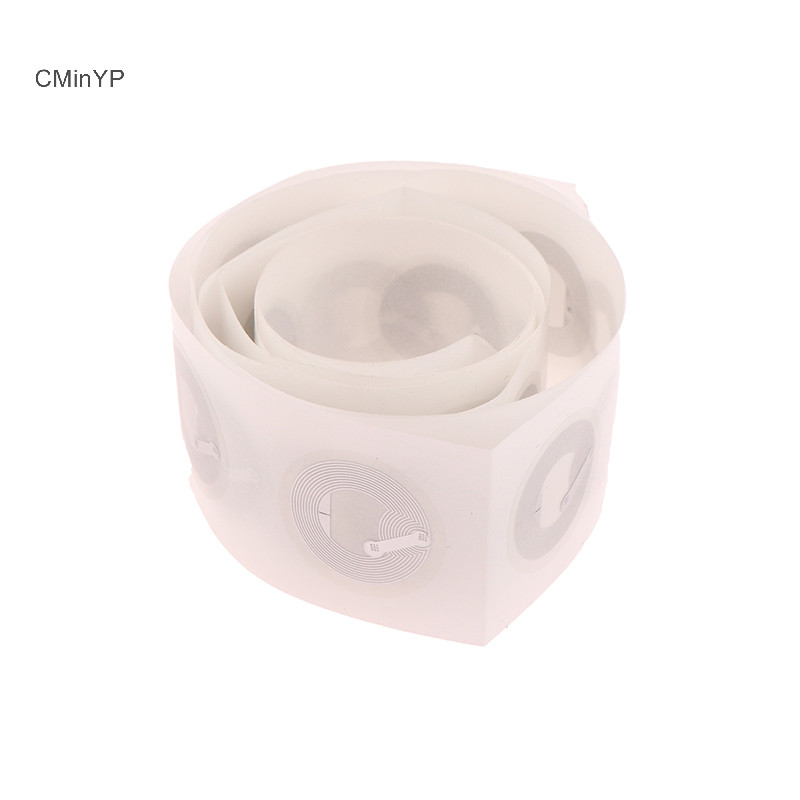 Cyp 10 Thẻ NFC Trong Suốt 213 Giao Thức Miếng Dán ISO14443A13,56 MHz 213 Nhãn Đa Năng Thẻ RFID Và Tất Cả Điện Thoại NFC Glory
