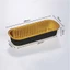 Yylingx 10 Chiếc Muffin Cupcake, Chữ Cái Nâu Khay Tiệc Nướng Bánh, Hình Chữ Nhật Dày Hộp Giấy Thiếc Bánh Sinh Nhật