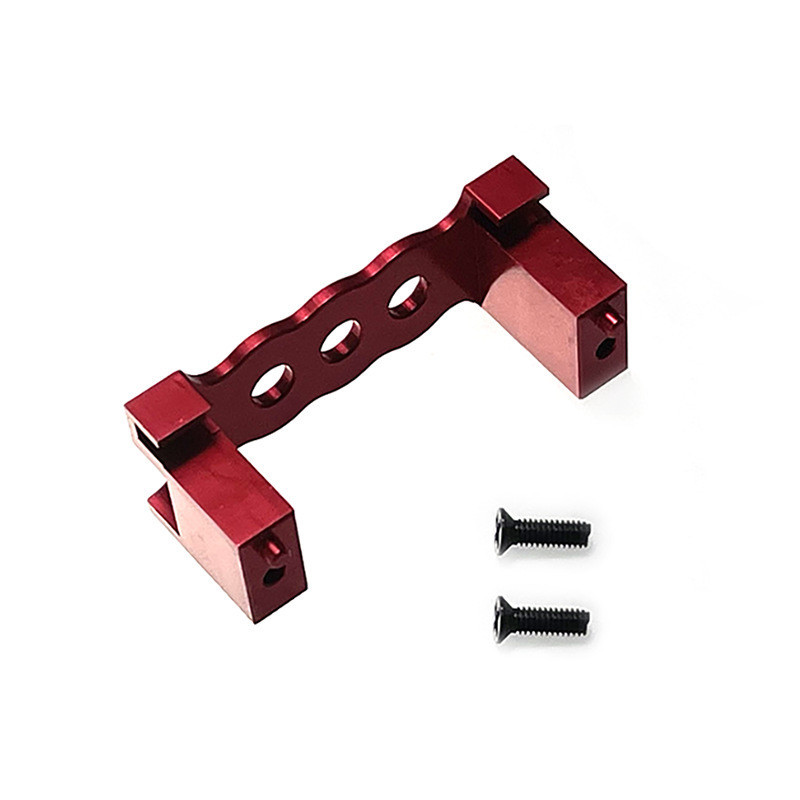 KingVal 25T Aluminum Servo Arm For Traxxas TRX4M 1/18 RC Crawler - Replacement Servo Horn (Black-Red) 9 thumbnail image