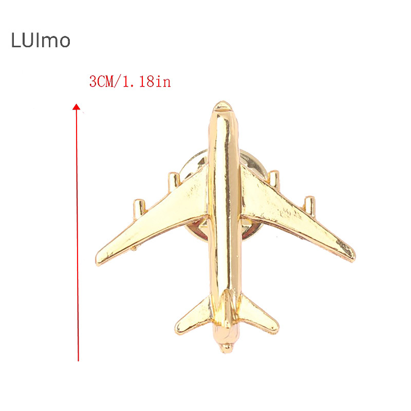 Luimo Kim Loại Máy Bay Thổ Cẩm Tự Làm Thời Trang Pin Hợp Kim Huy Hiệu Vintage Pin Khóa Huy Hiệu Khóa Phụ Kiện Trang Sức SBS