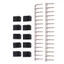 Yoo cho Futaba Bộ thu servo Đầu nối phích cắm cho các thiết bị servo khác nhau Pin Phần cứng bao gồm 10 20 đôi