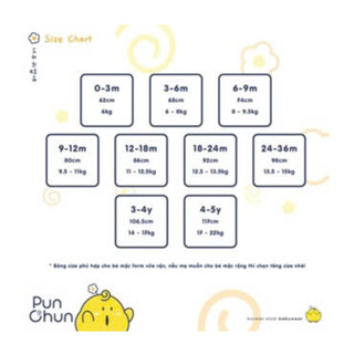 Punchun AW2024 Bộ quần áo dài cổ tròn cho bé trai Tea Punchun cho bé