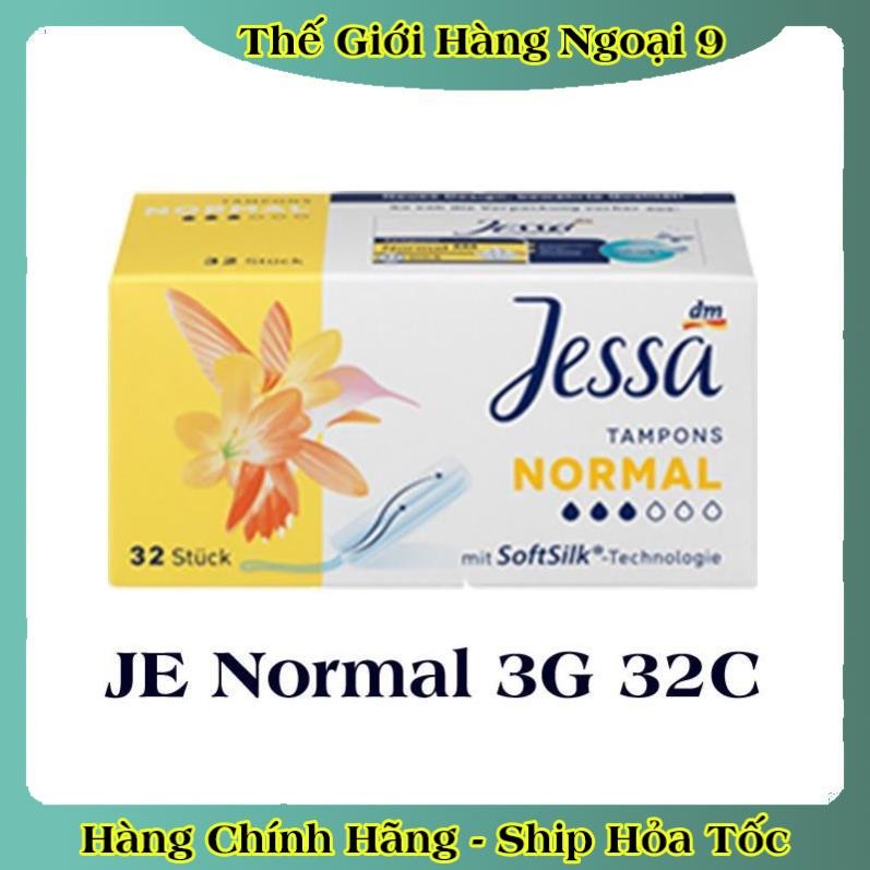 Băng vệ sinh Tampon Jessa hộp đủ size - Hàng Nội Địa Đức