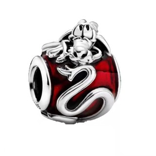 Hạt bạc Sterling 925 Mới Vòng tay chuỗi hoa cúc động vật phụ kiện tự làm đính cườm Mặt Dây Chuyền Hạt rời