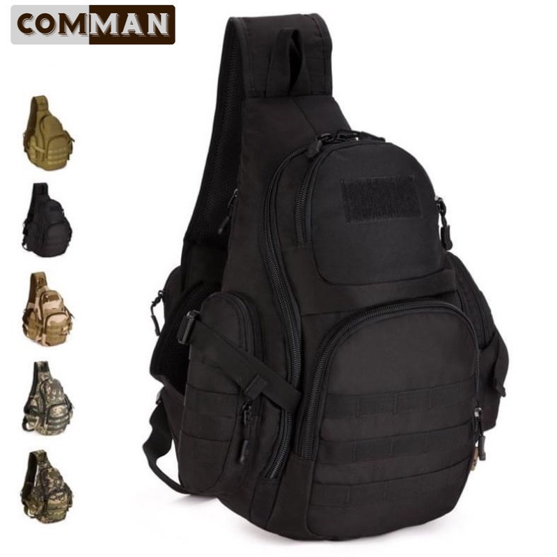 Túi_balo đeo chéo lớn COMMAN_Tactical Sling Bag