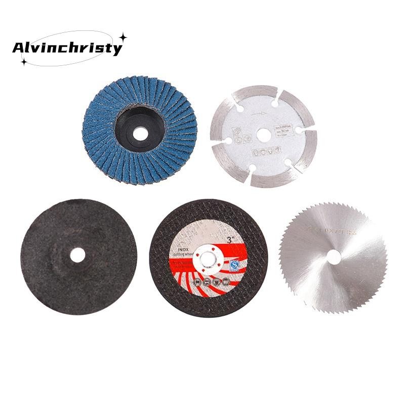 5 Đĩa cắt 75mm cho máy mài góc lỗ khoan 10mm Dụng cụ phay