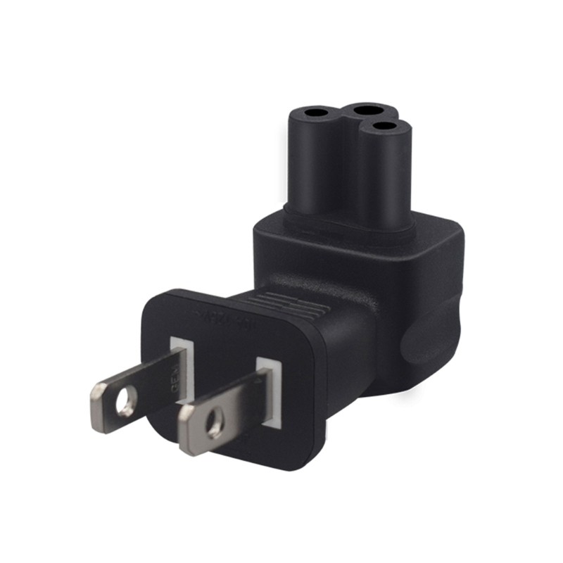 RR US Standard Outlets 1-15P sang IEC320 C5 Bộ chuyển đổi phích cắm điện US 2Pin Plug JD18