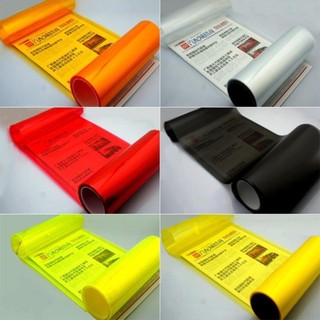 Lookshow 30 * 60cm Hot Đèn Pha Ô Tô Dán Tint Phim Đèn Hậu Vinyl Sương Mù Bọc C3O8