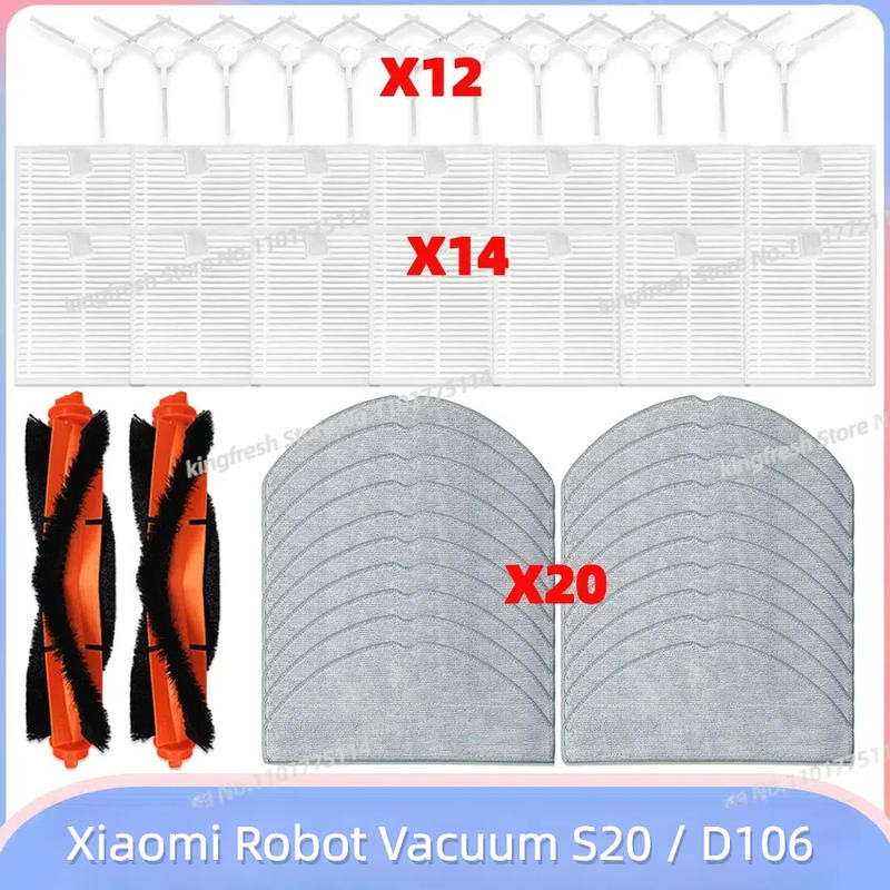 Xiaomi Robot Vacuum S20 D106 Phụ Kiện Của Bàn Chải Bên Chính Bộ Lọc ...