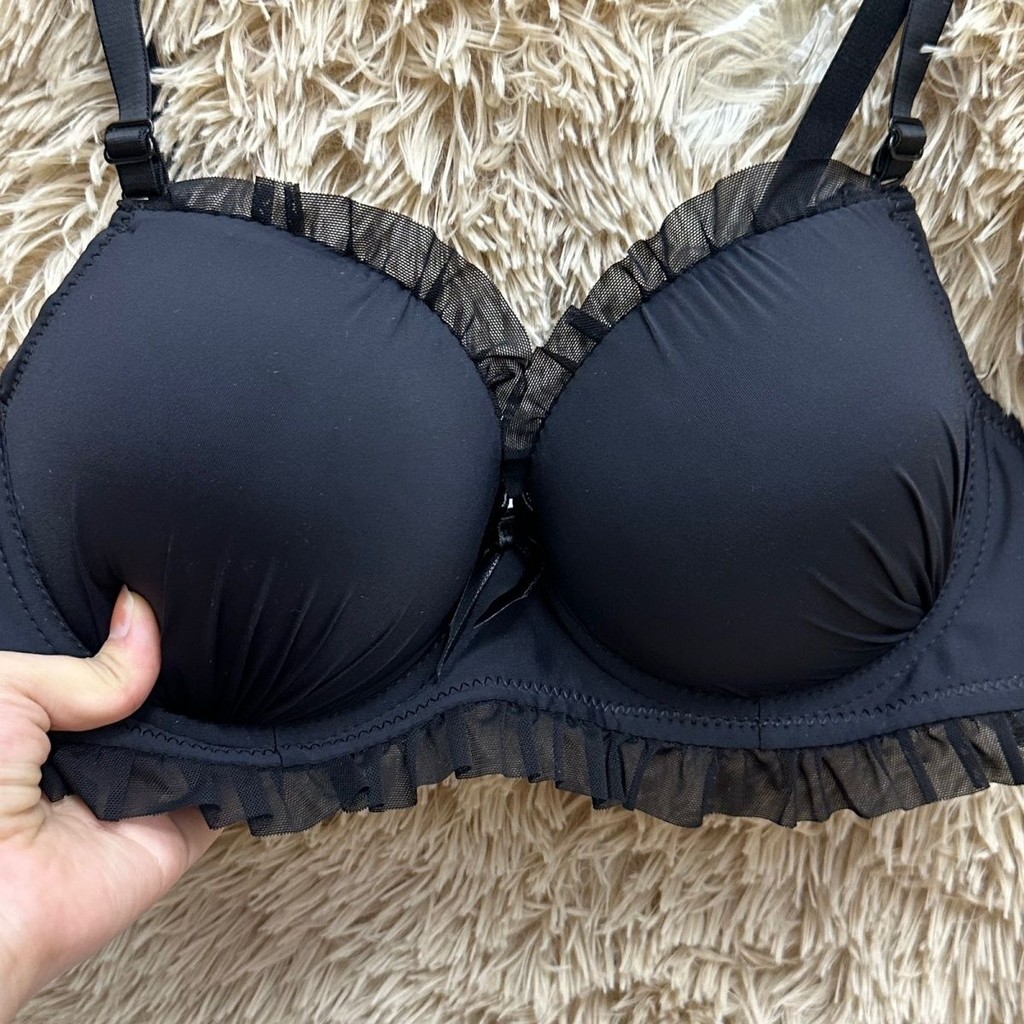 Đồ lót Big Cup Push-Up Áo ngực có vòng thép Tính khí nữ tính Áo ngực nâng quây Áo ngực dày