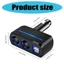 Bộ chuyển đổi nguồn xe hơi USB đôi tiết kiệm không gian GODD với đầu ra 3 1A cho máy ảnh kỹ thuật số