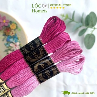 Set Chỉ Thêu Airo Theo Tone Màu Cơ Bản