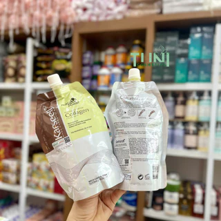 Kem Ủ Tóc Maca Power Collagen Phục Hồi Hư Tổn Hấp Thẳng Mượt Karseell 500ml