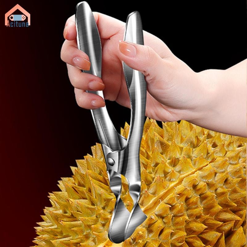 Dụng cụ phá vỏ sầu riêng bằng thép không gỉ Dễ dàng mở sầu riêng trái cây