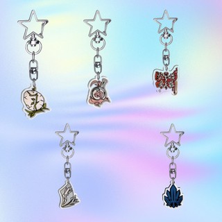 Công ty Limbus Anime Móc Khóa ProjectMoon Nam Móc Chìa Khóa Cho Nữ Thời Trang Sáng Tạo Trò Chơi Hình Acrylic Móc Khóa Mặt Dây Chuyền Quà Tặng
